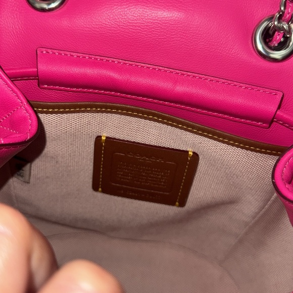 Coach dragonfruit Tabby backpack - Picture 14 of 14